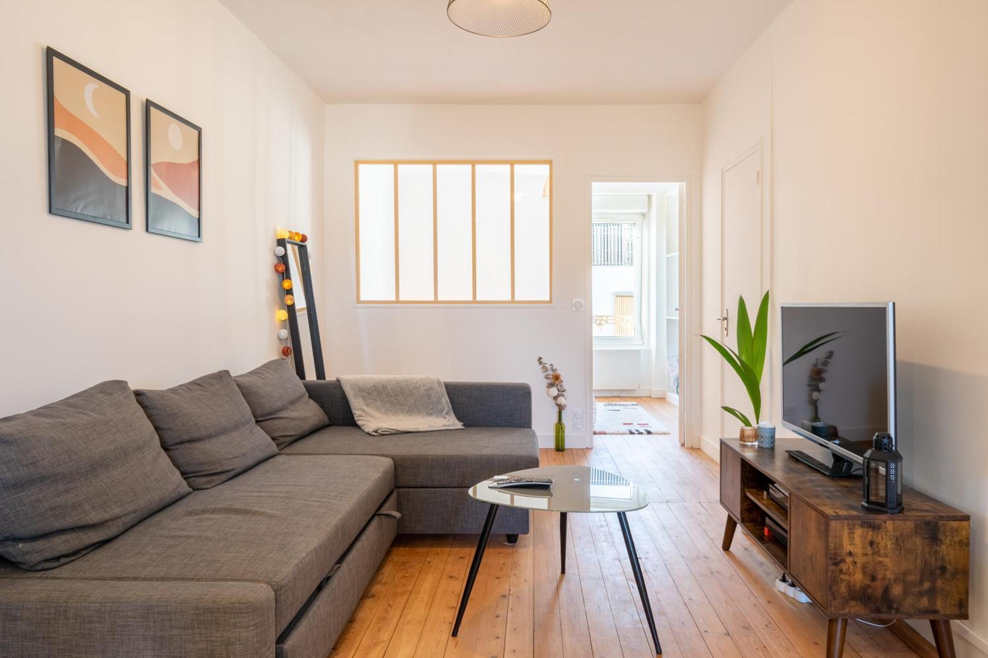 T2 Cosy A Deux Pas De La Gare Apartment Нант Екстериор снимка